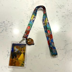 Beauty & the Beast Lanyard